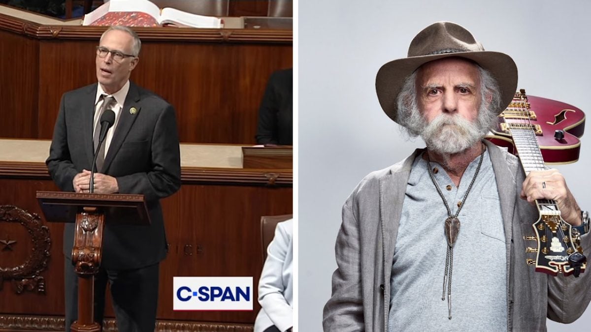 Deadhead Congressman Goes Barefoot To Honor Bob Weir On House Floor