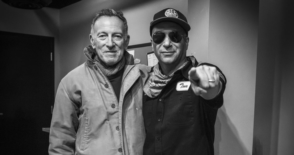 Bruce Springsteen Tom Morello Press