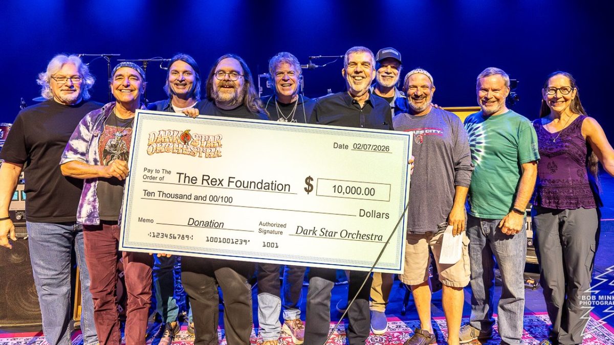 Dark Star Orchestra Honors Bobby Weir Legacy With Rex Foundation Contribution
