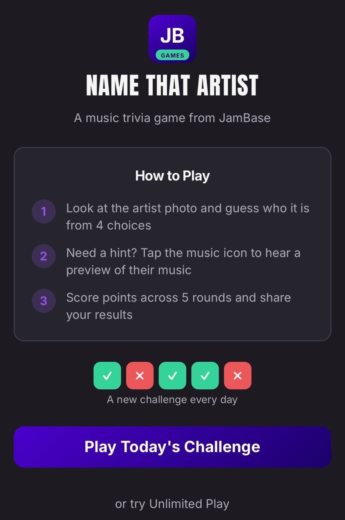 games screenshot