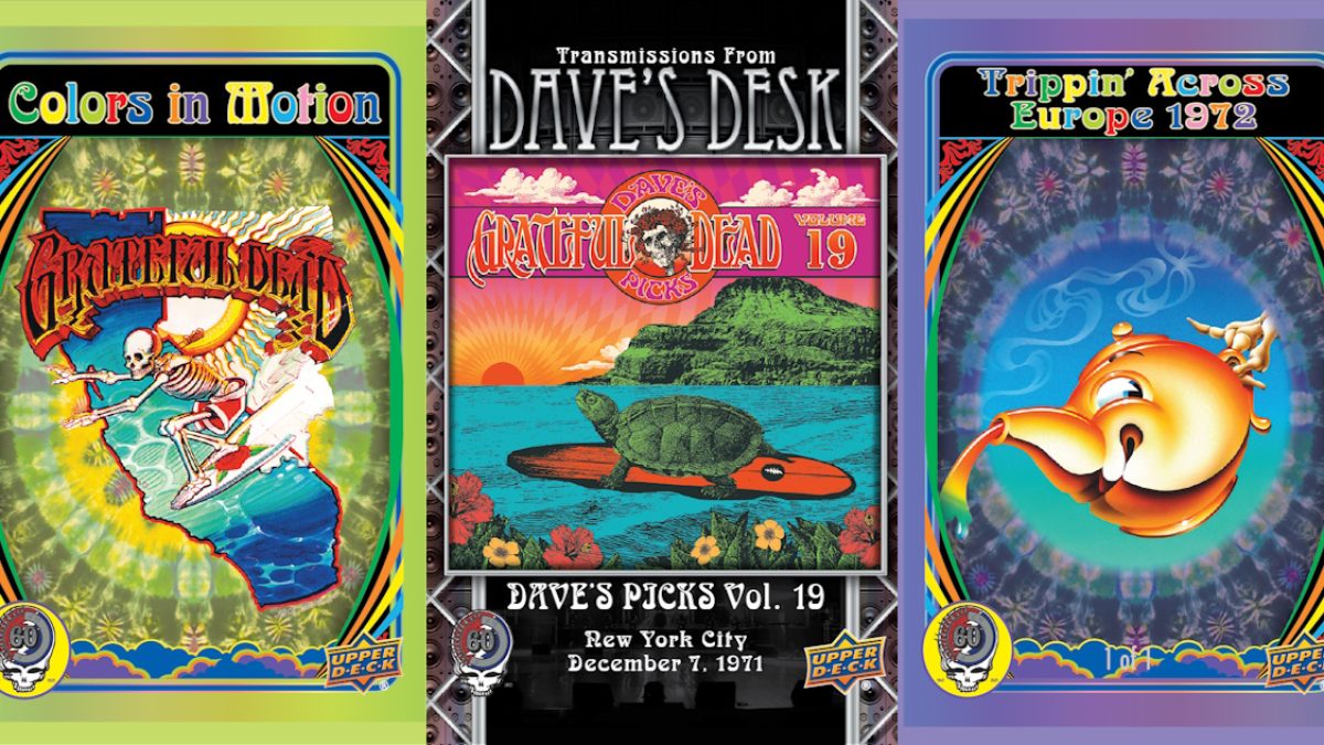 Upper Deck Launches Grateful Dead 60th Anniversary Trading Card Set
