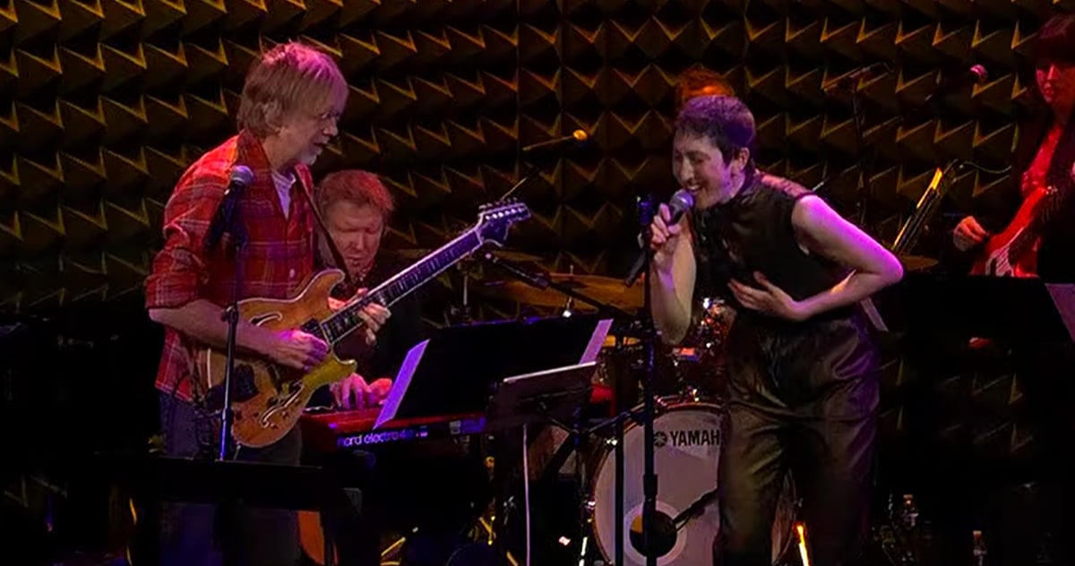 Trey Anastasio Jo Lambert talking heads cover video