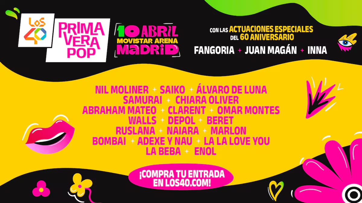 Los40 Primavera Pop concert in Madrid