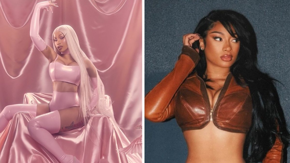 Cardi B & Megan Thee Stallion Reunite In Houston
