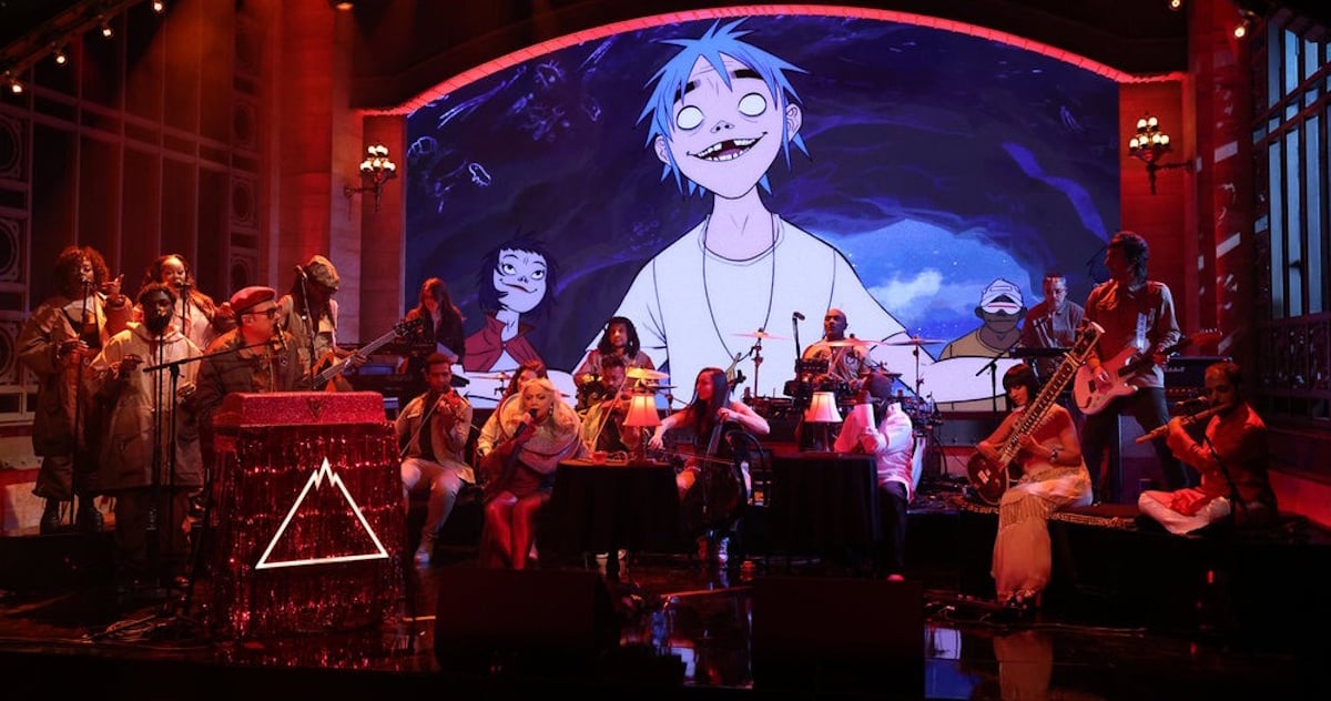 Gorillaz SNL NBC