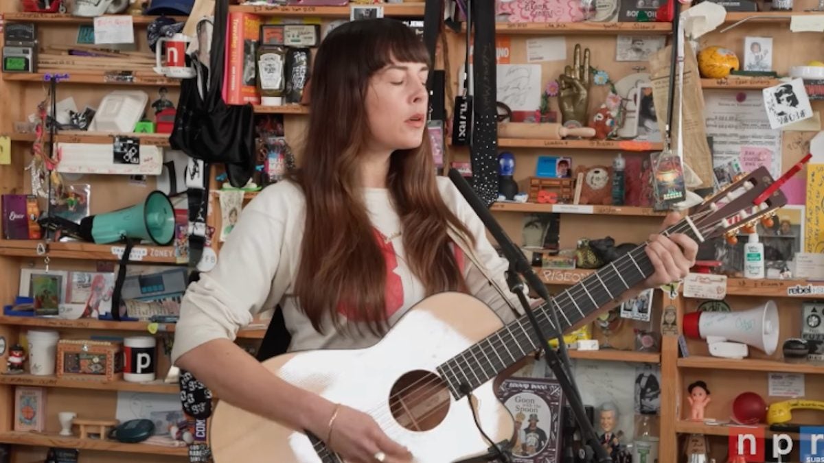 Madi Diaz Makes In-Person 'Tiny Desk Concert' Debut