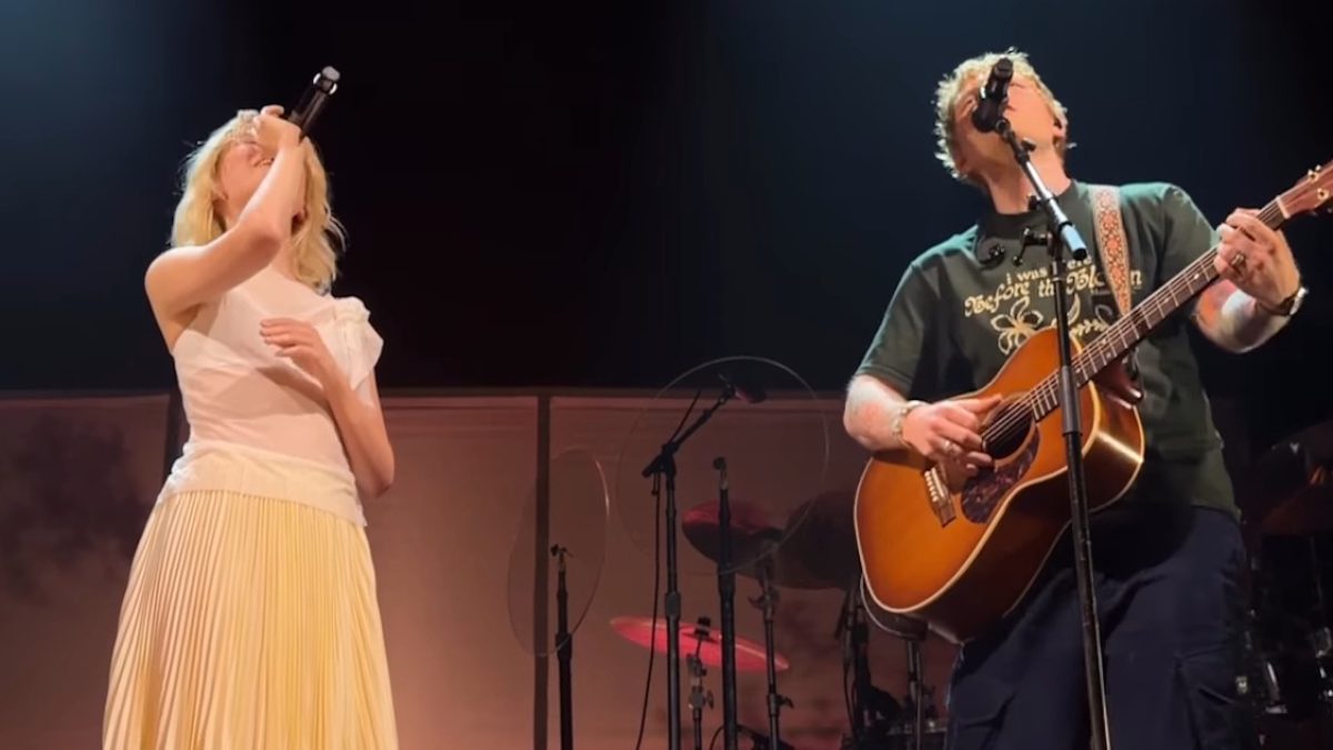 Ed Sheeran Crashes Maisie Peters' Melbourne Show For Surprise Duet