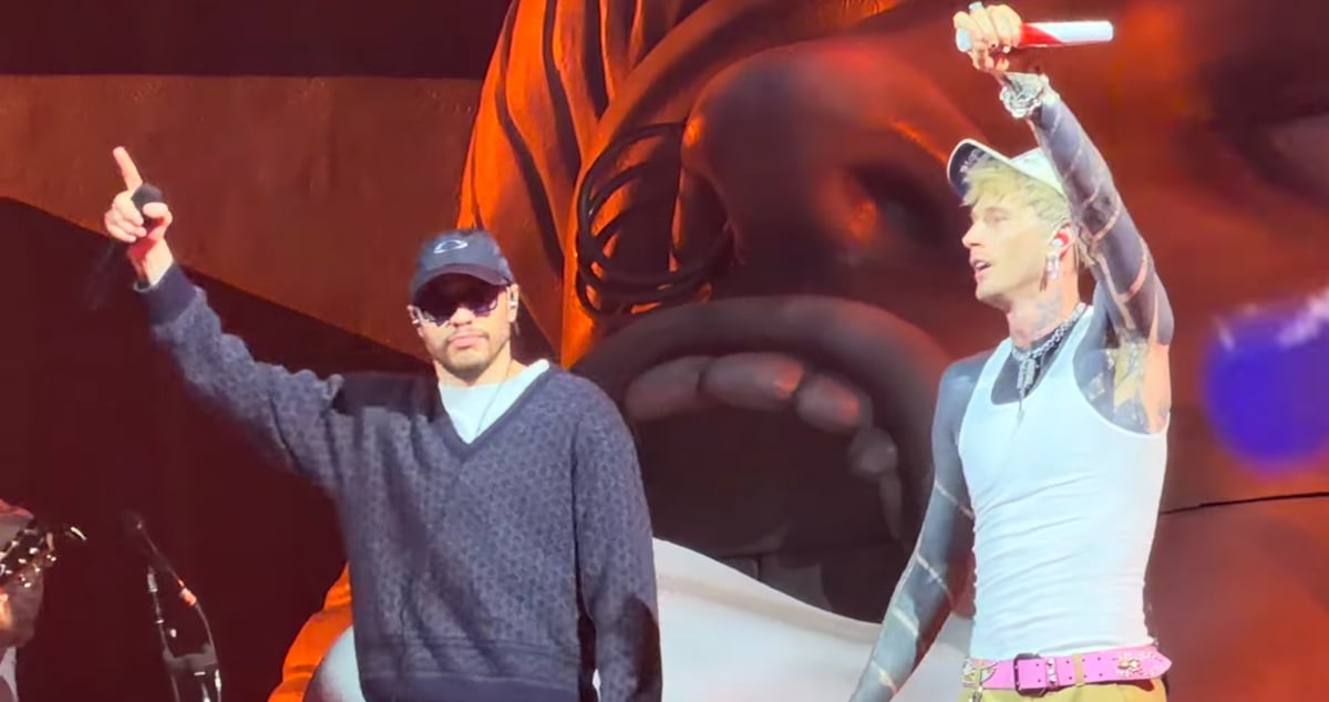 Pete Davidson mgk London