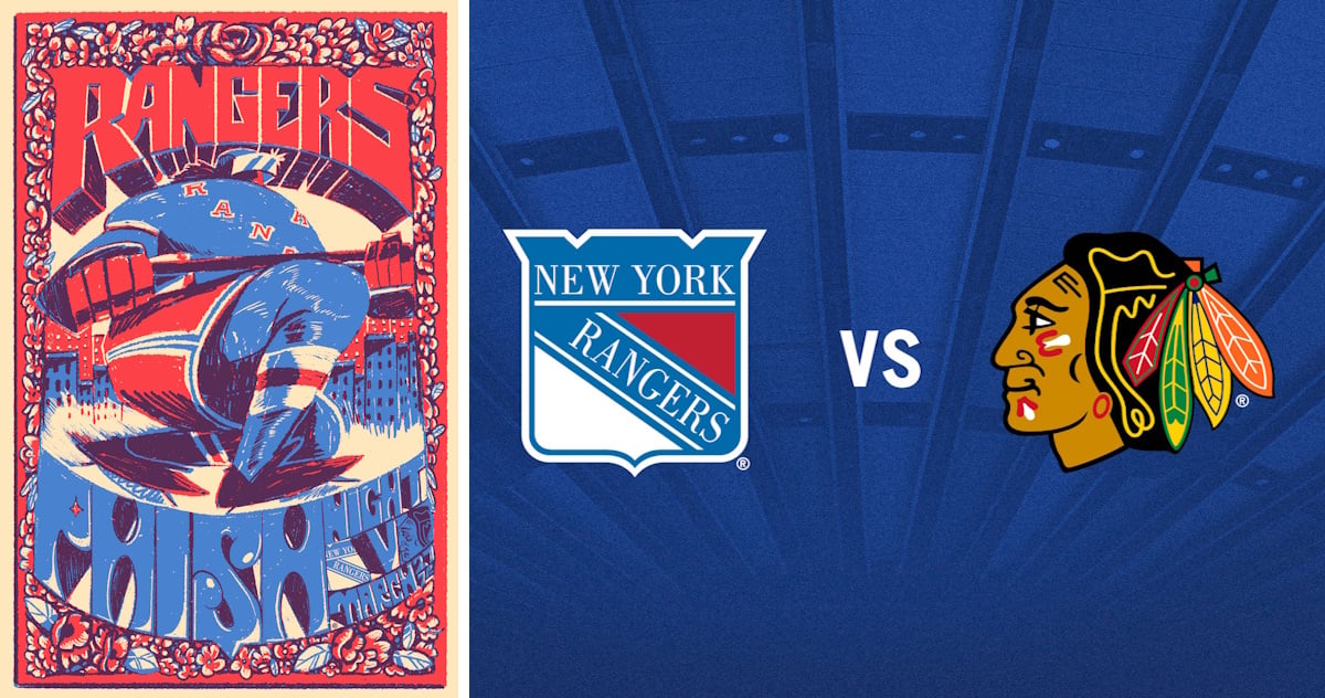 Phish New York Rangers Night