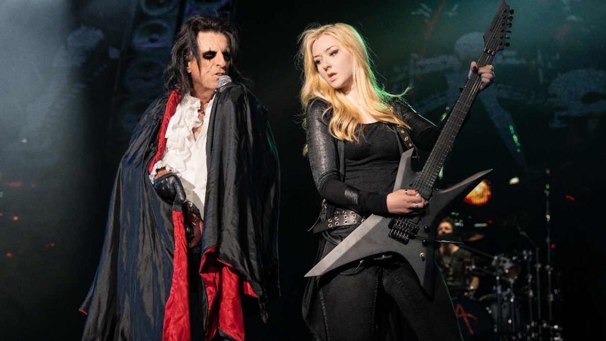 Alice Cooper Taps 22-Year-Old Guitarist To Fill In For Nita Strauss