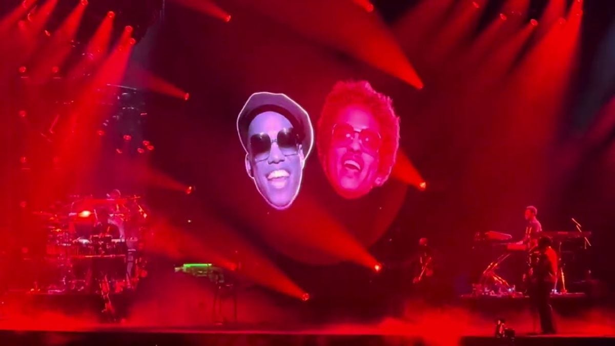 Silk Sonic “Blast Off” and “777” Live in Las Vegas - Opening Night of The Romantic Tour