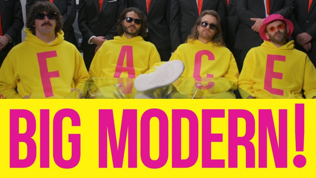 Goose FACEs 'The Office's' Jake Lacy In Wacky 'Big Modern!' Teaser Video