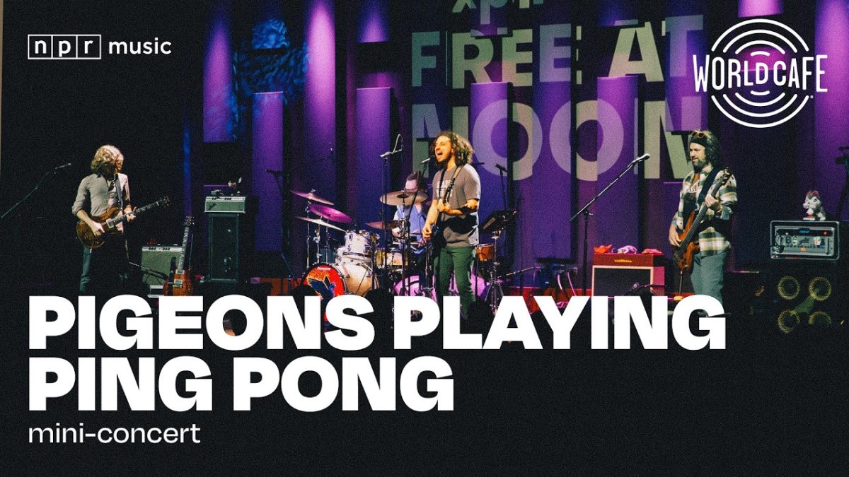 Pigeons Playing Ping Pong on World Cafe | Mini-Concert