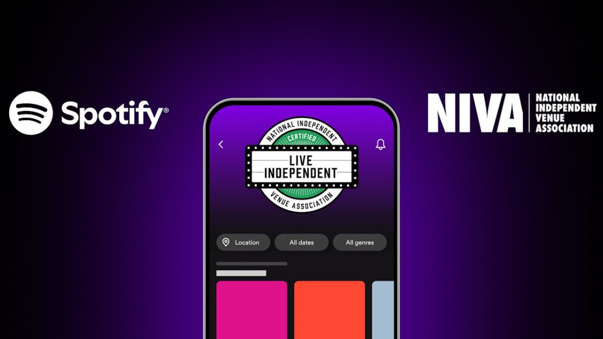 Spotify & National Independent Venue Association Announce Partnership