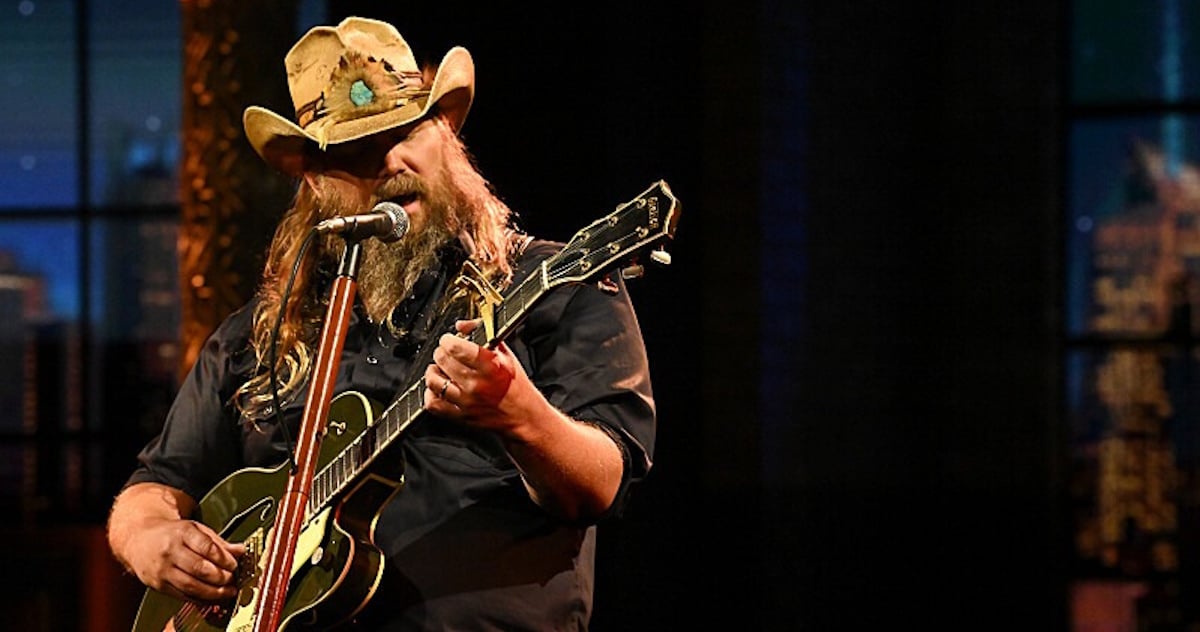 Chris Stapleton Willie Nelson Colbert