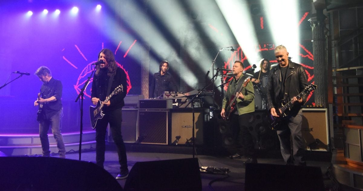 Foo Fighters Colbert 2026
