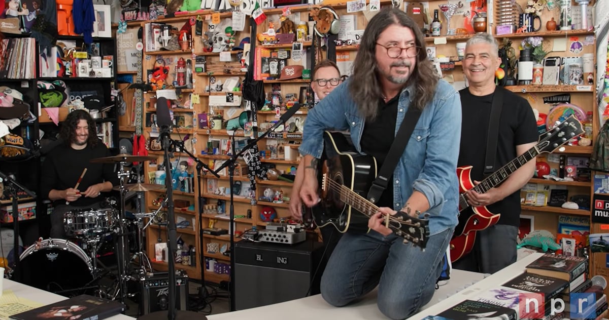 Foo Fighters NPR Tiny Desk