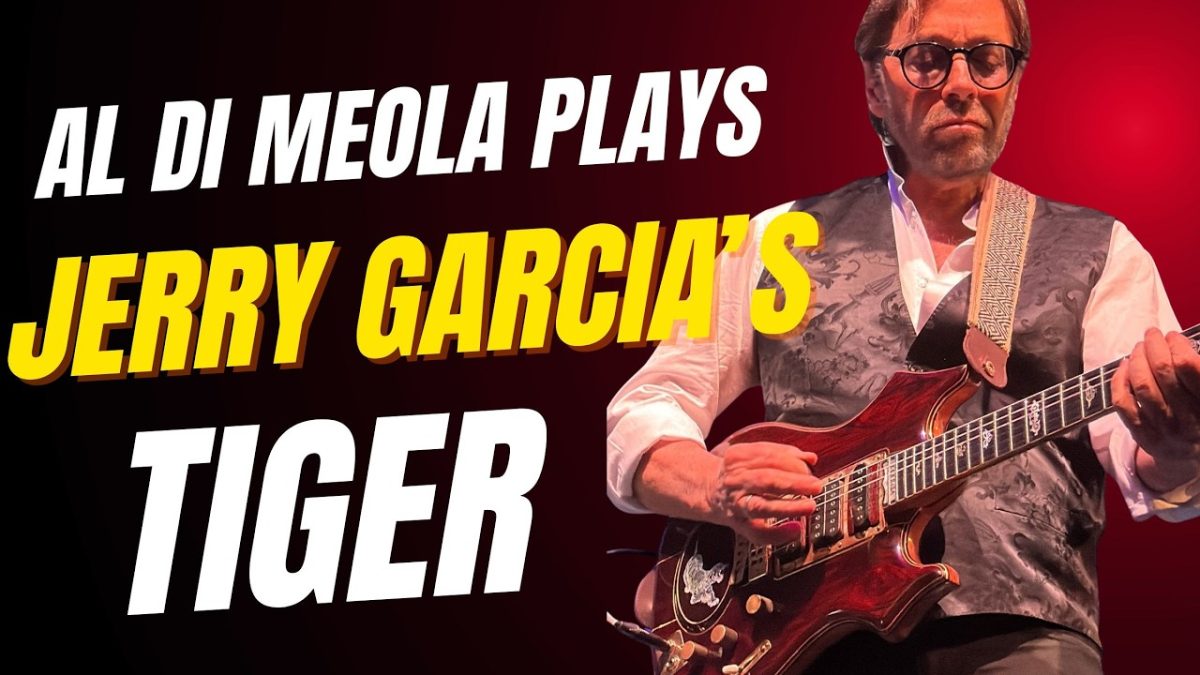 Al Di Meola plays Jerry Garcia's iconic 1979 Doug Irwin "Tiger", Chicago 5/3/2026 (full video)