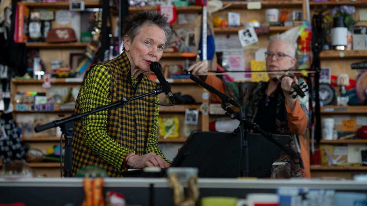 Laurie Anderson: Tiny Desk Concert
