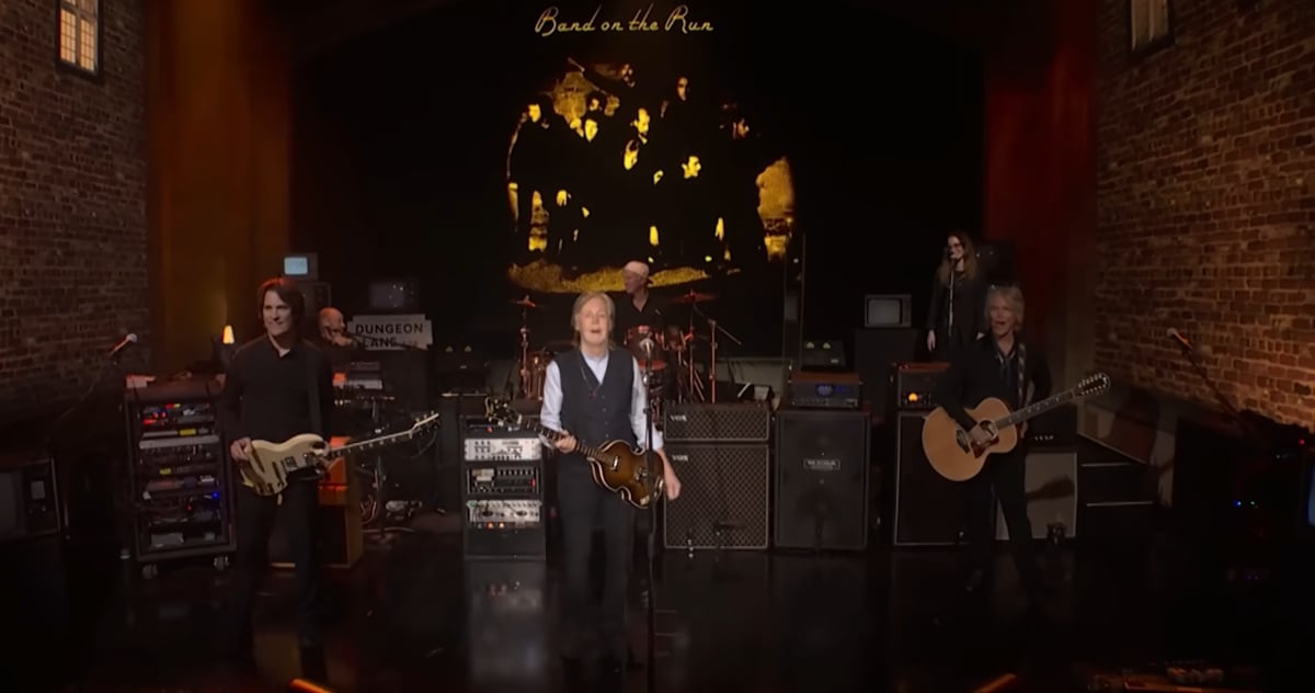 Paul McCartney Band On The Run SNL