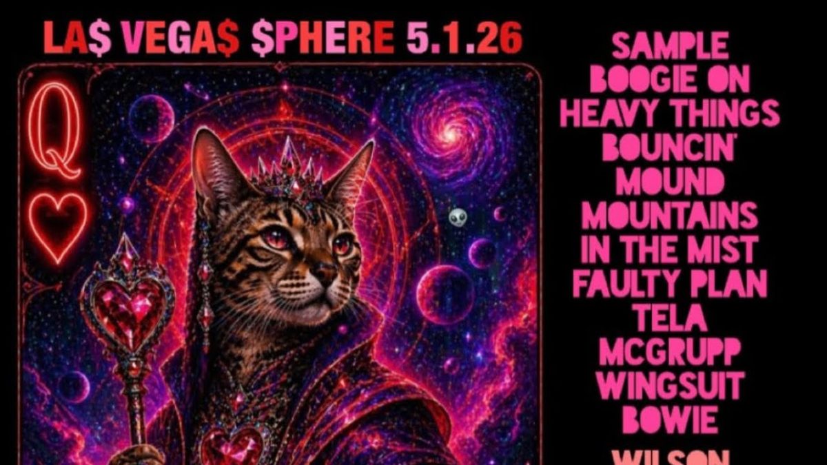 Phish “Plasm” 05/01/26 Sphere, Las Vegas, Nevada @phish