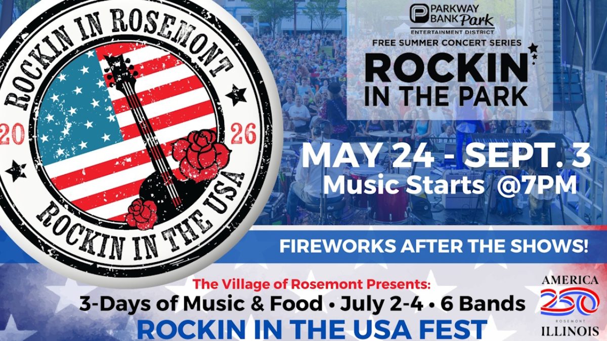 Rosemont’s Parkway Bank Park Announces Rockin’ In The Park 2026 Concert Series
