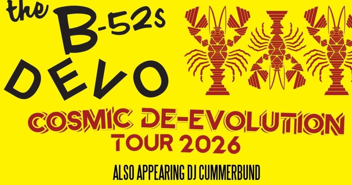 Devo B-52s tour 2026