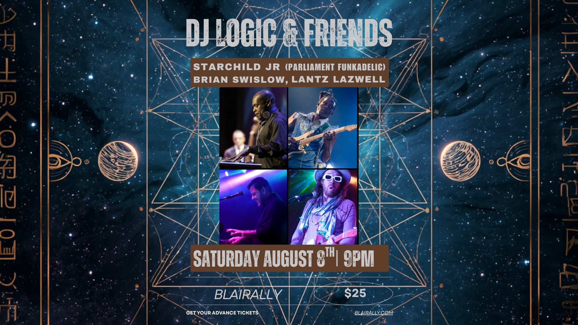 DJ Logic, Blairally, Aug 8, 2026 Tickets, Eugene, OR