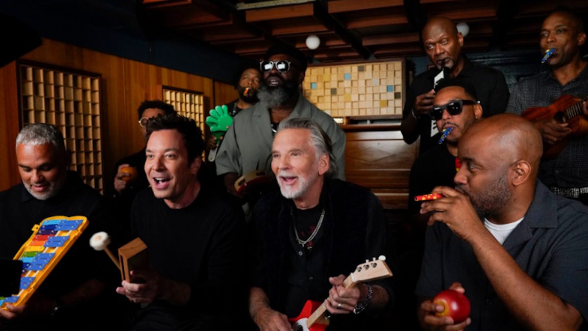 Kenny Loggins Plays His Hits With The Roots & Jimmy Fallon On Classroom Instruments