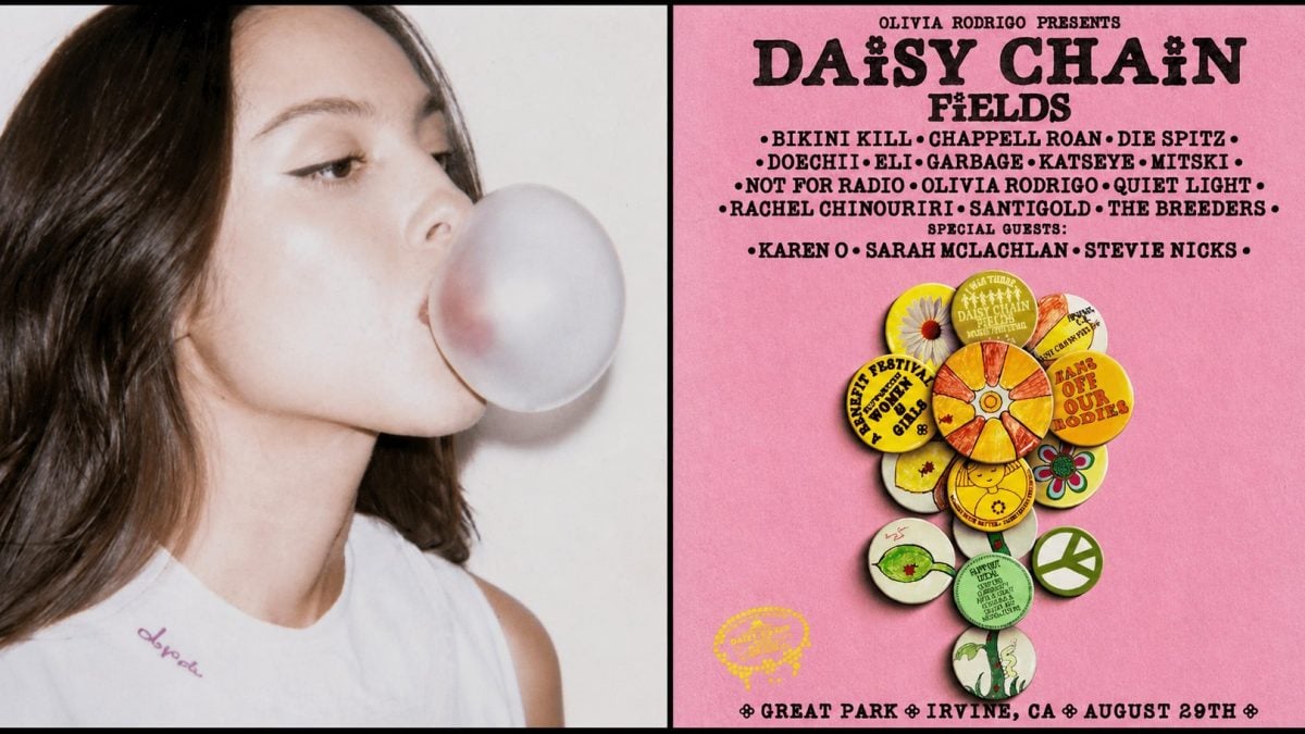 Olivia Rodrigo Announces Lilith Fair-Inspired Music Festival Daisy Chain Fields