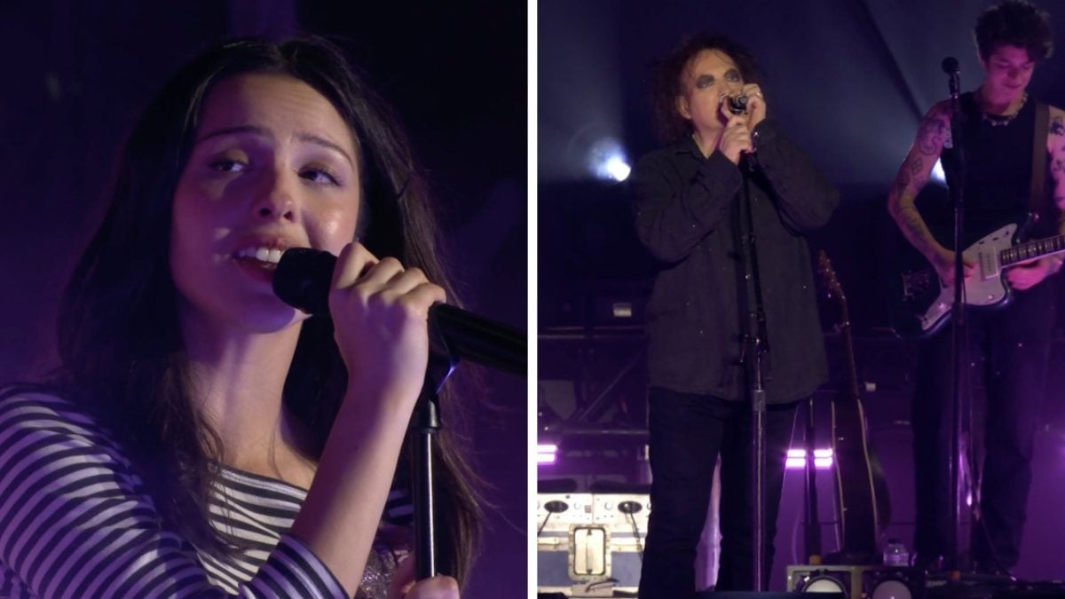 Olivia Rodrigo & The Cure's Robert Smith Debut Unreleased Collaboration At Primavera Sound