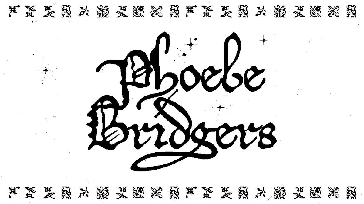 Phoebe Bridgers Logo 2026