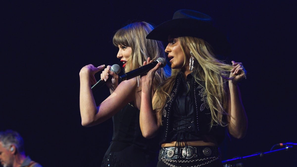 Taylor Swift Performs Surprise 'Love Story' Duet With Lainey Wilson At Tight Ends & Friends Concert