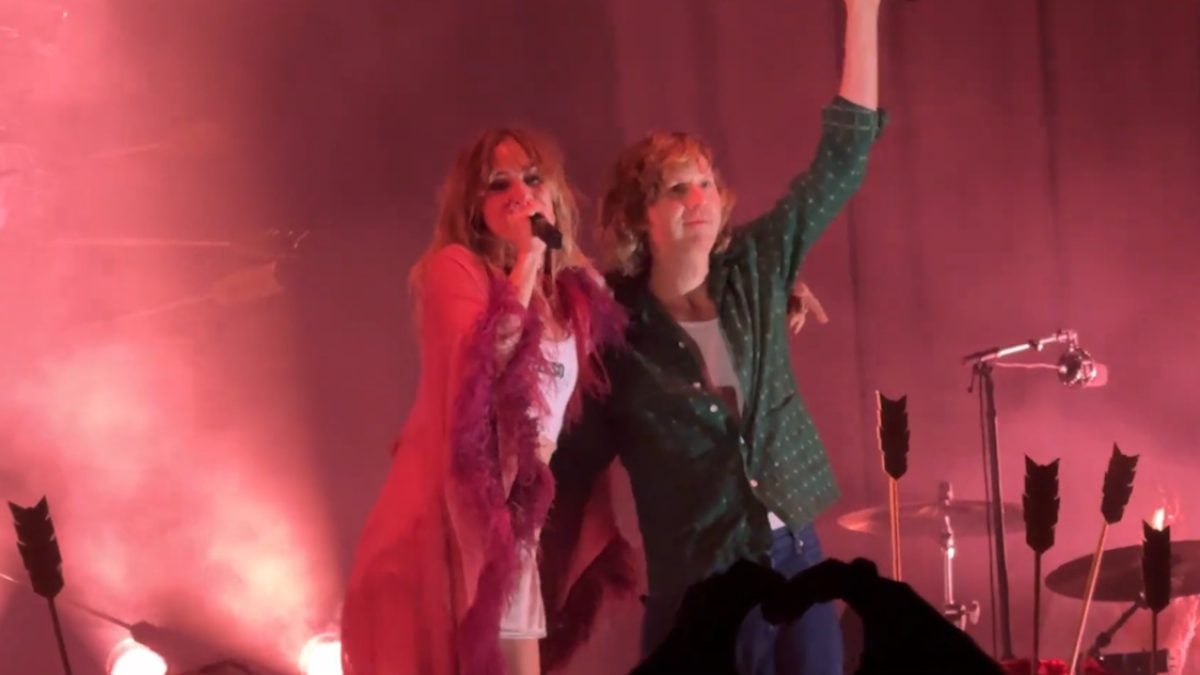 Beck Joins Suki Waterhouse For A ‘Weirdo’ Performance In Los Angeles