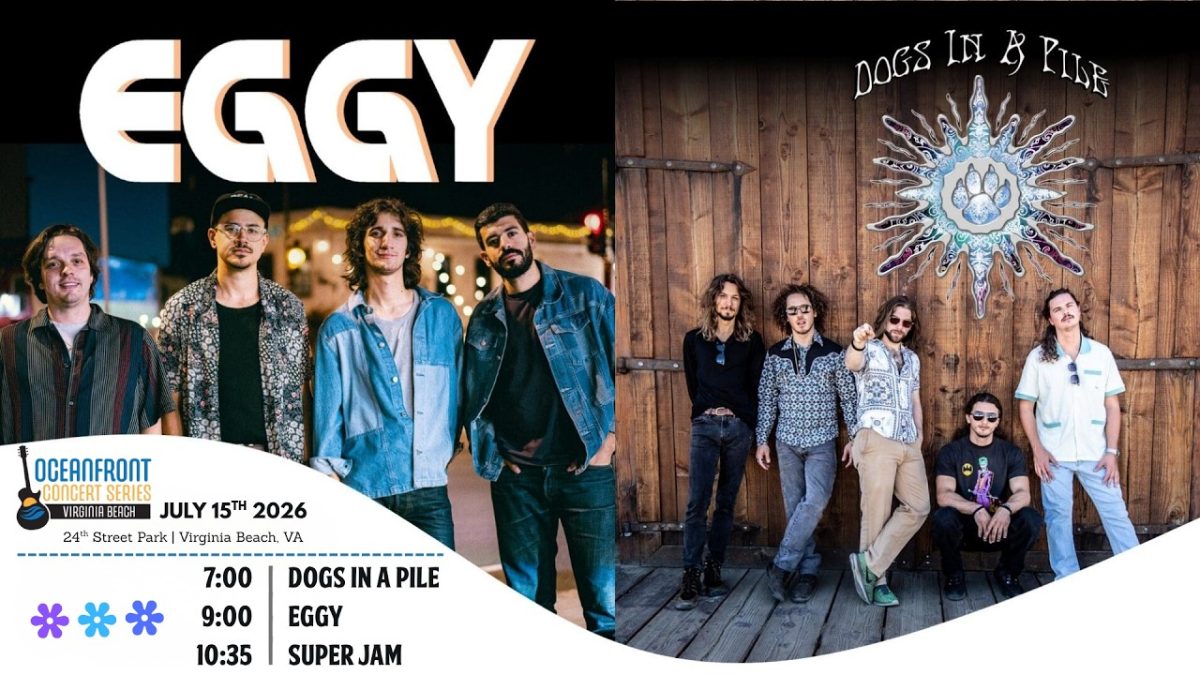 Dogs In A Pile / Eggy - Livestream - 7/15/26 - Ocean Front Concert Series - Virginia Beach, VA