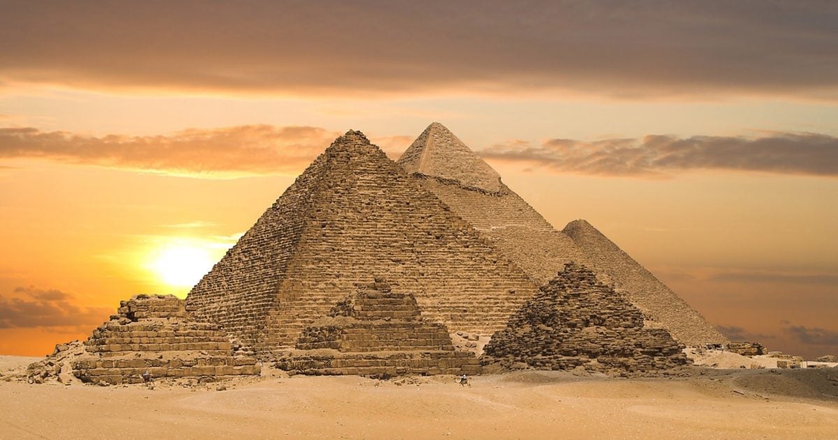 Great Pyramids Giza Egypt
