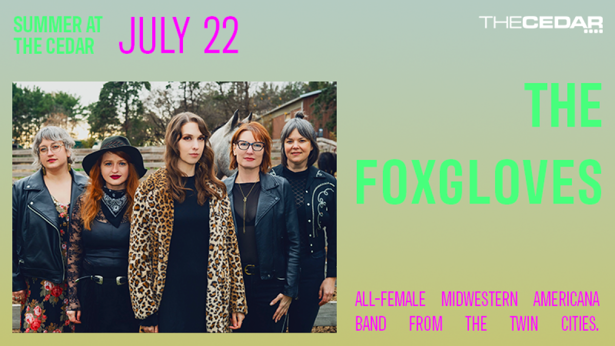 Summer at The Cedar - The Foxgloves