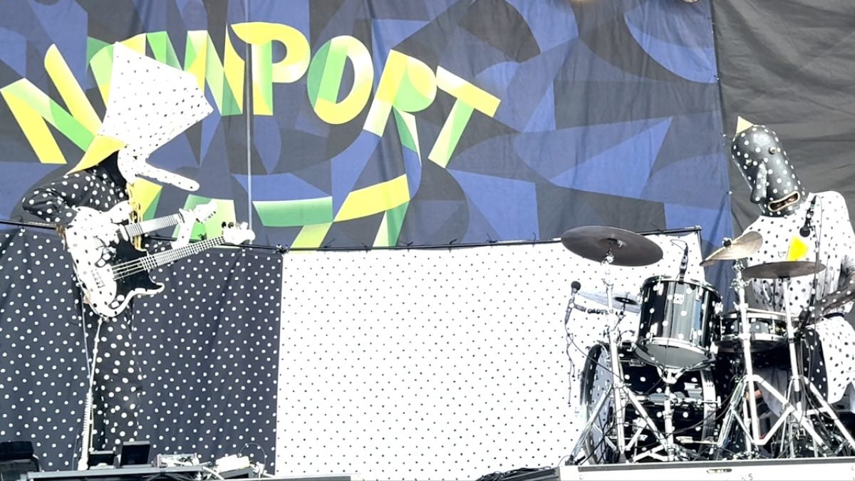 Watch Angine de Poitrine Make U.S. Debut At Newport Jazz Festival
