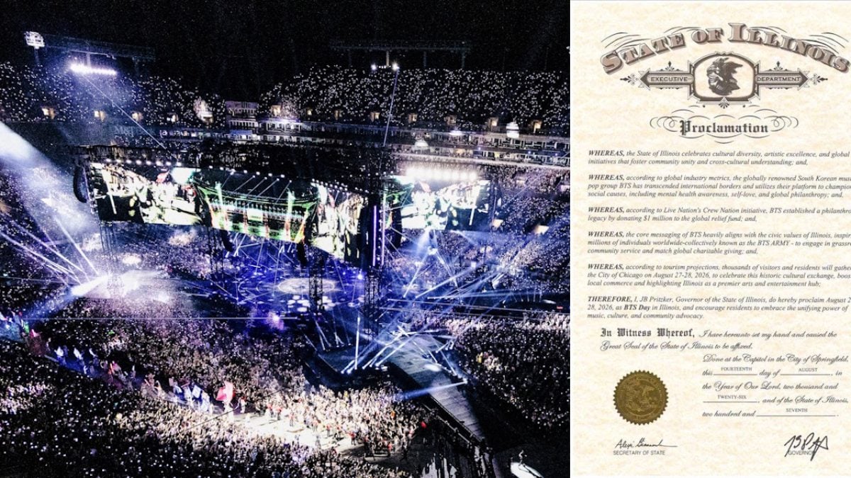 Illinois Governor Declares August 27 & 28 ‘BTS Days’