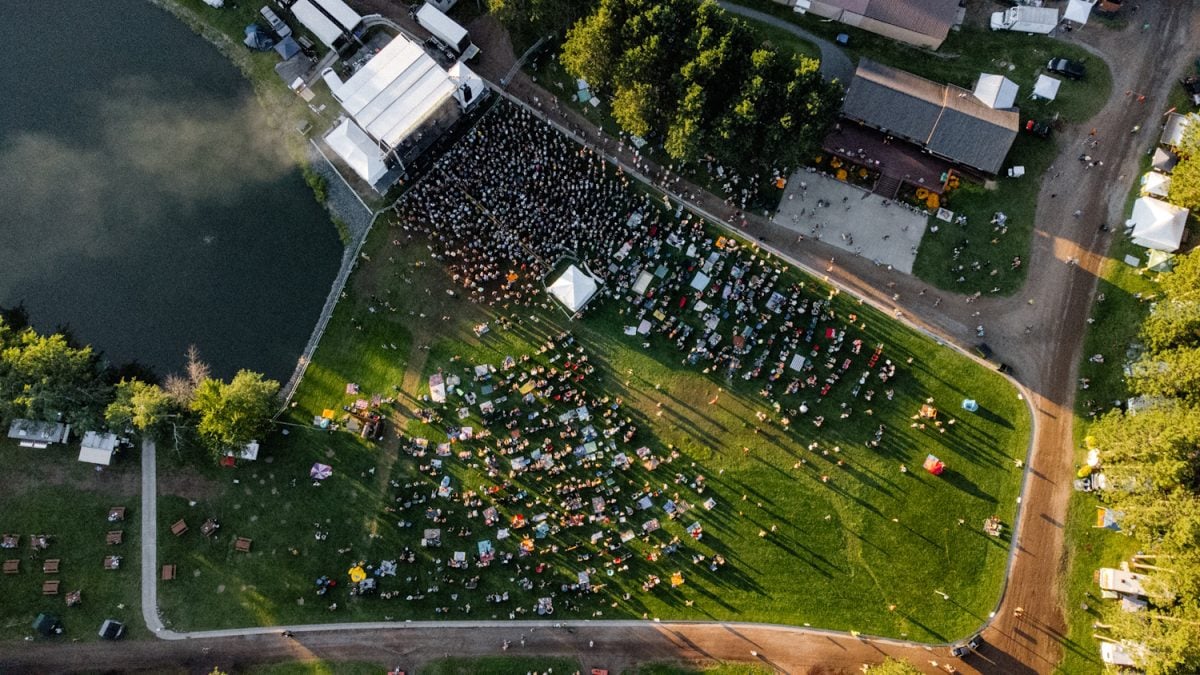 campout aerial