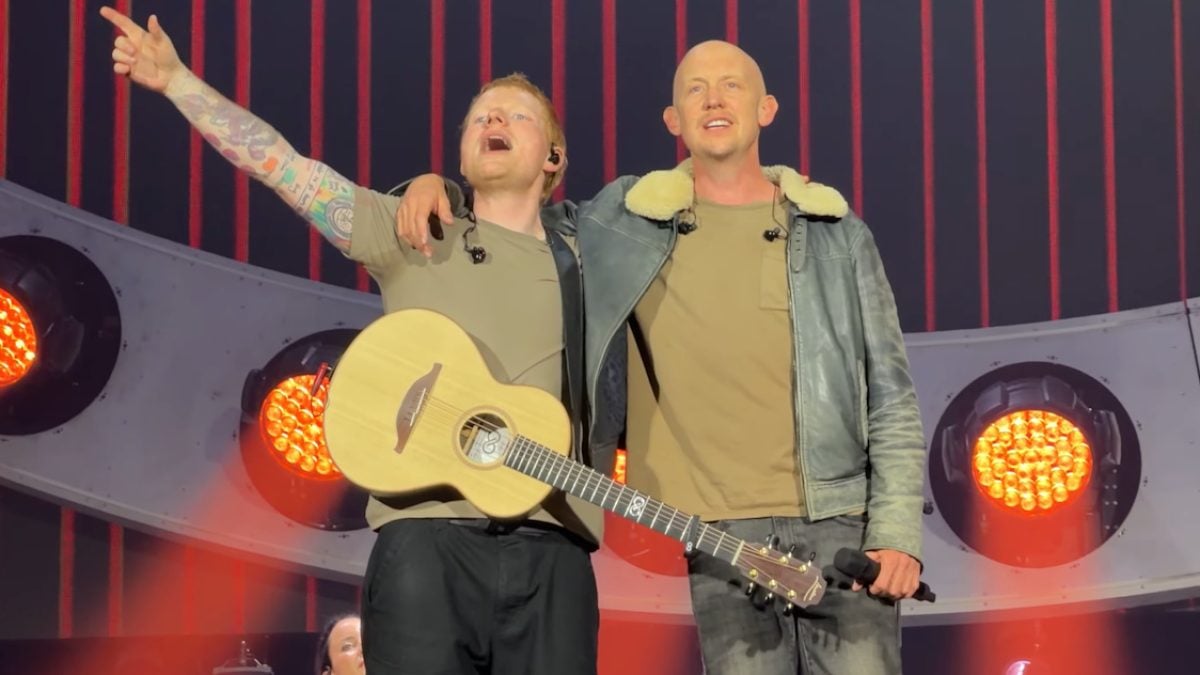 Former The Fray Frontman Isaac Slade Joins Ed Sheeran In Toronto