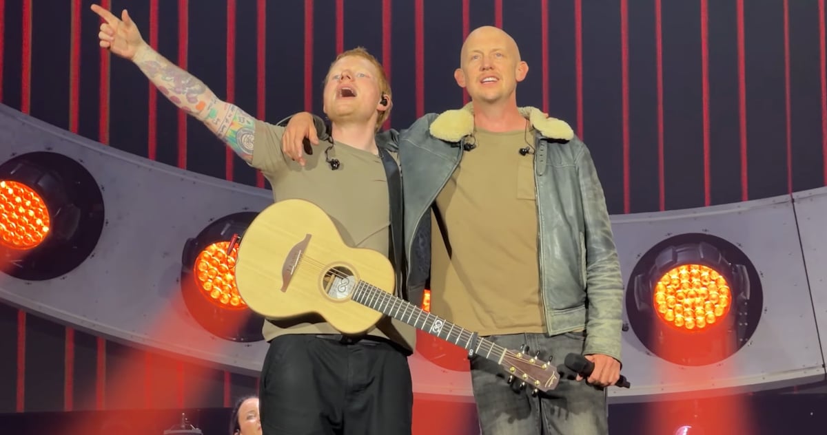 Ed Sheeran Isaac Slade Fray Toronto