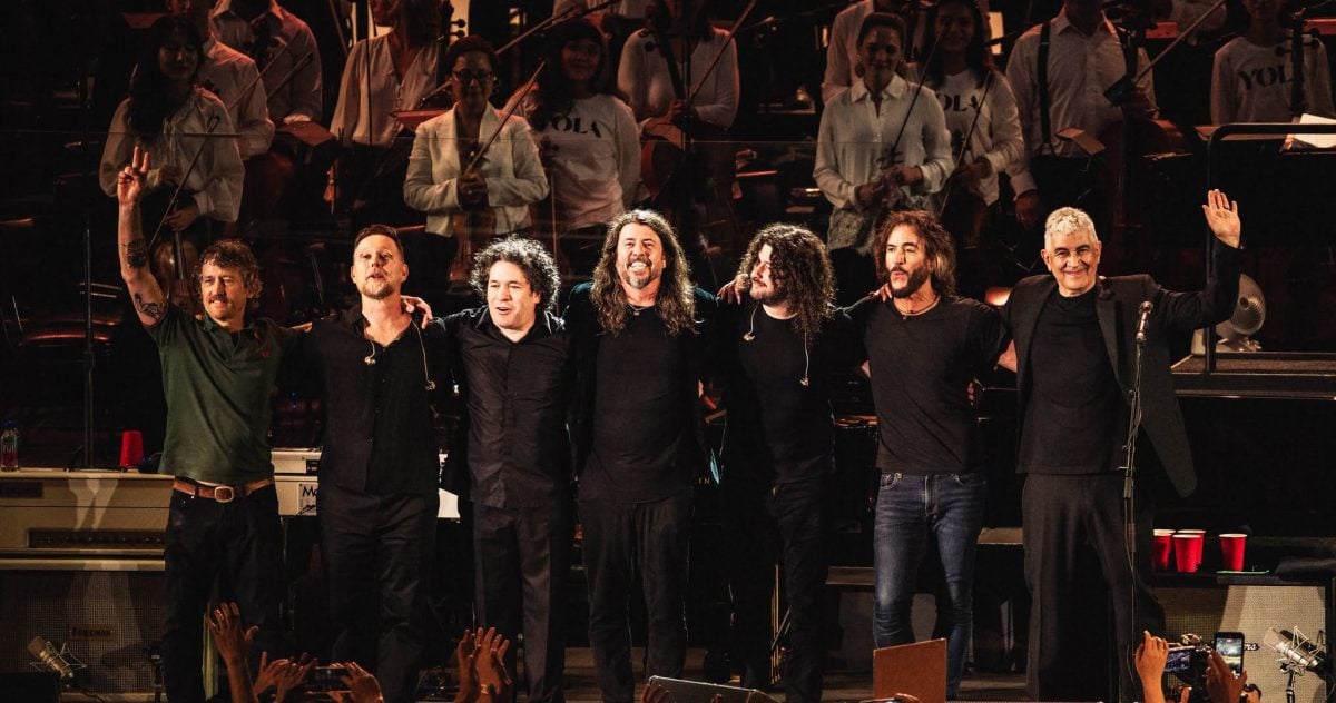 Foo Fighters LA Philharmonic Hollywood Bowl