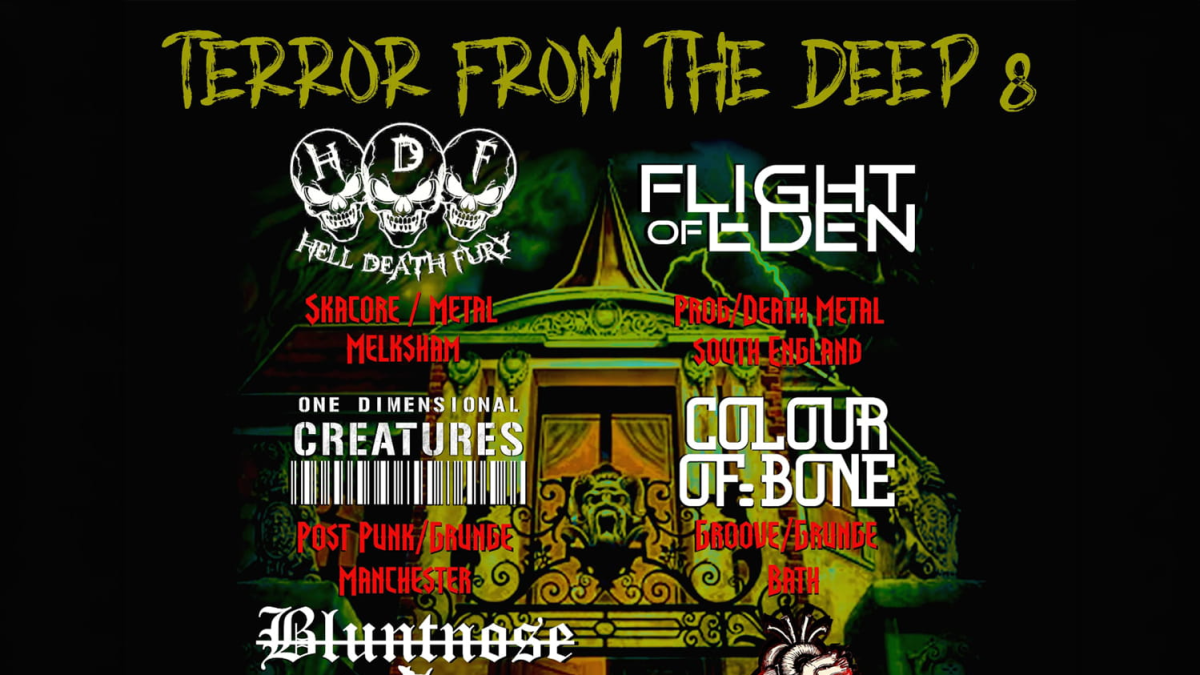 One Dimensional Creatures, Hell Death Fury, Flight of Eden and Colour of Bone