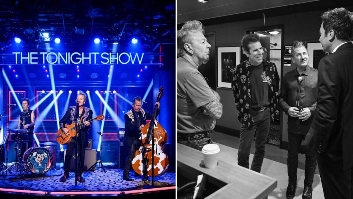 Stray Cats Return To Late Night After 36 Years With ‘Rock This Town’ On 'Fallon'