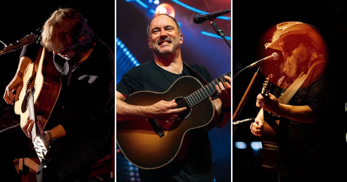 Trey Anastasio Dave Matthews Chris Stapleton 2026