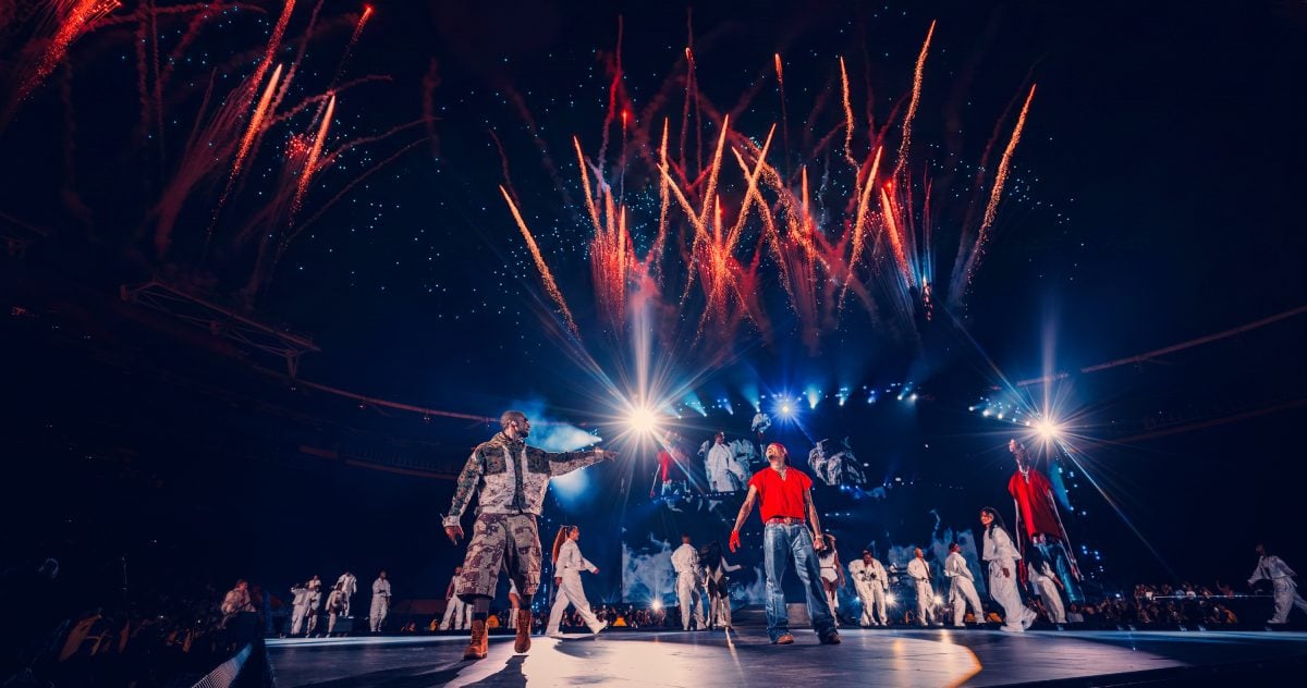 Usher Chris Brown Live 2026 Colbert