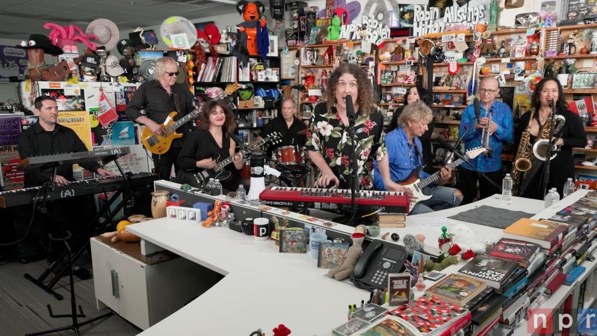 'Weird Al' Yankovic Returns To NPR's 'Tiny Desk' After 16 Years With Expanded Band