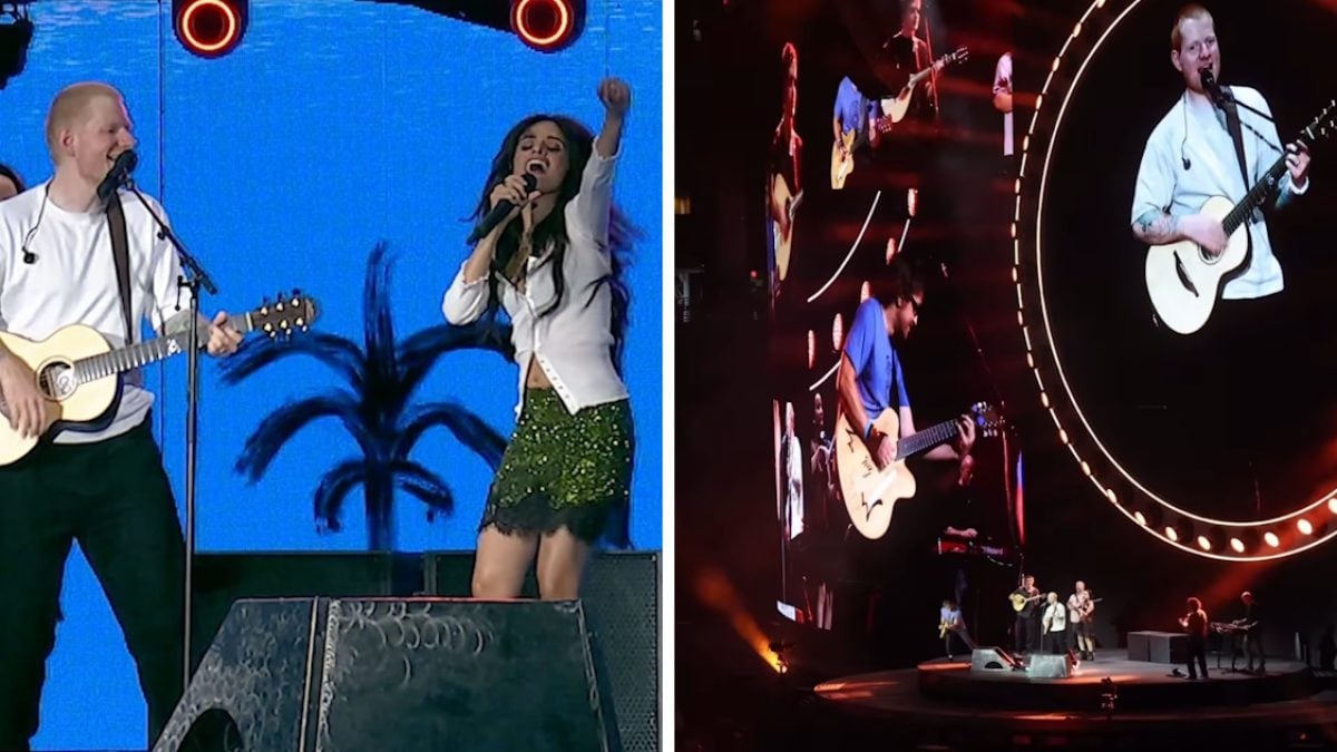 Ed Sheeran Brings Out Camila Cabello & Wheatus' Brendan B. Brown At MetLife Stadium