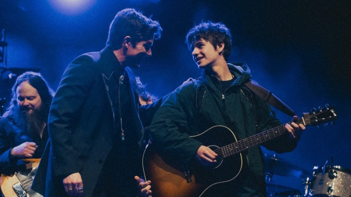 Brandon Flowers Covers Oasis With Son Henry Flowers In Salt Lake City
